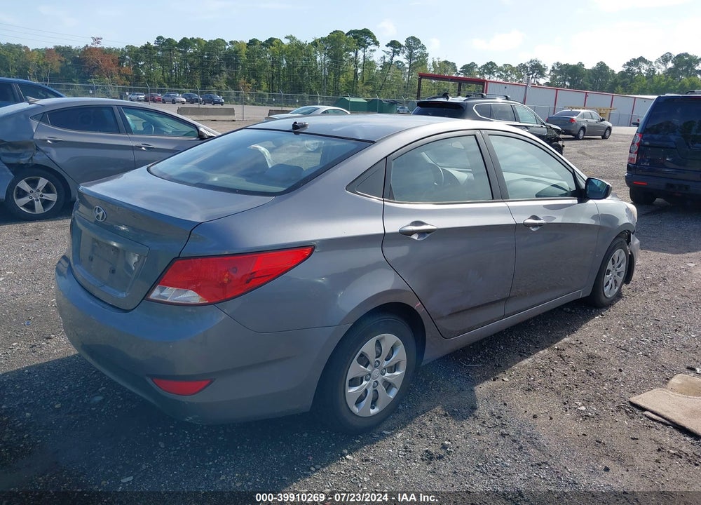 2016 HYUNDAI ACCENT SE VIN: KMHCT4AE6GU006342