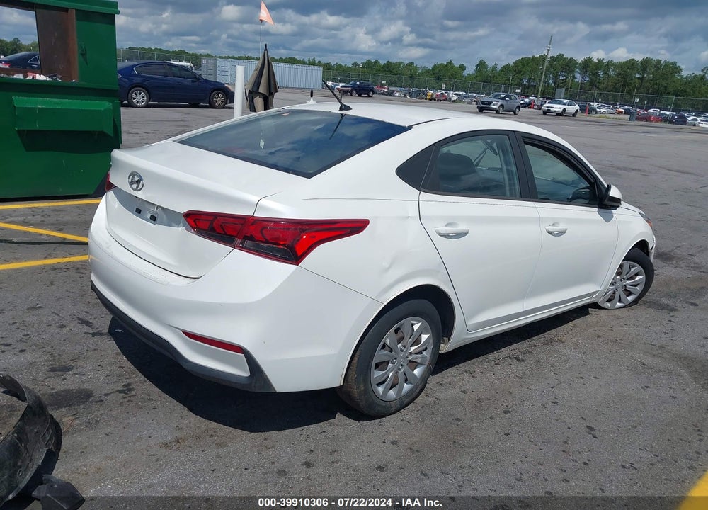 2019 HYUNDAI ACCENT SE VIN: 3KPC24A31KE053372