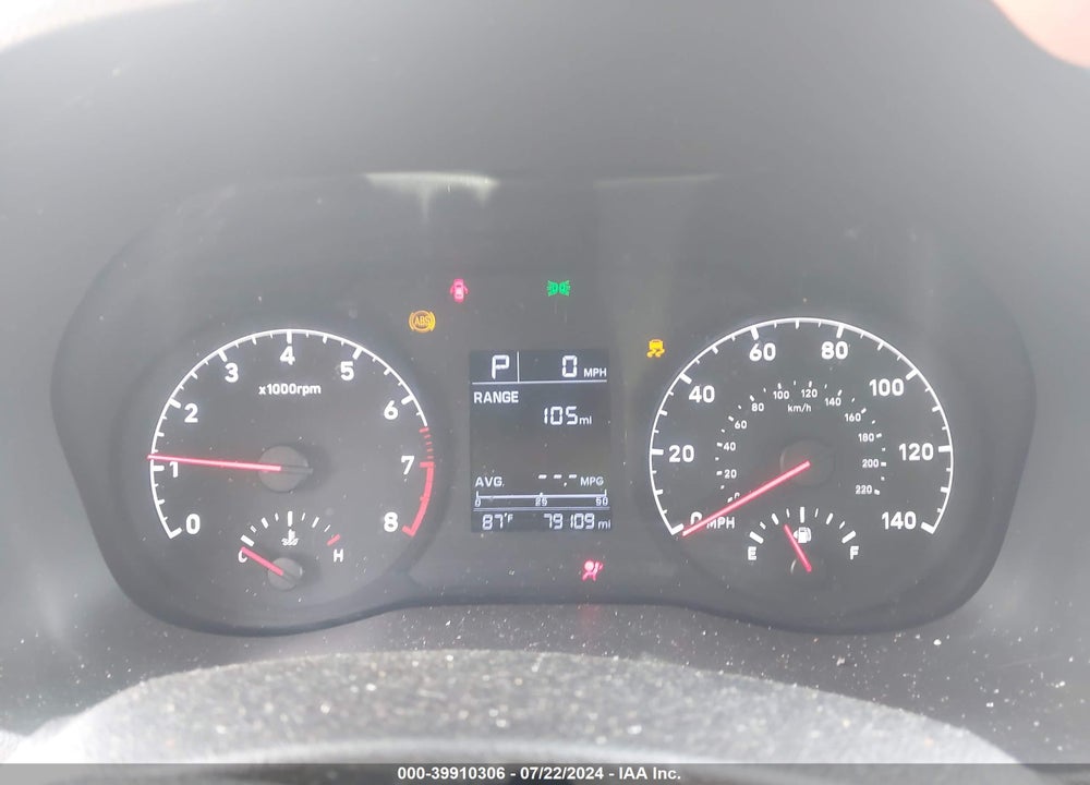 2019 HYUNDAI ACCENT SE VIN: 3KPC24A31KE053372