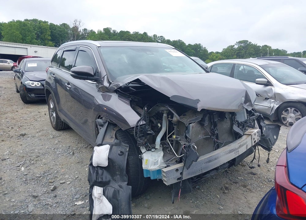 2019 TOYOTA HIGHLANDER LIMITED/PLATINUM VIN: 5TDYZRFH3KS315563