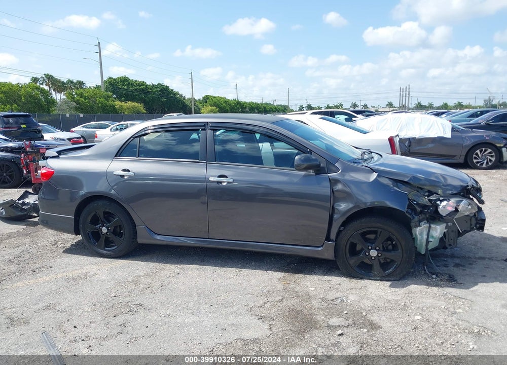 2011 TOYOTA COROLLA S VIN: 2T1BU4EE1BC598973