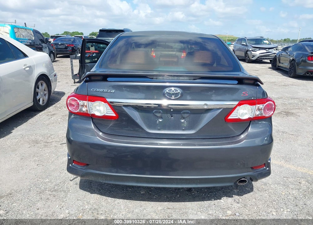 2011 TOYOTA COROLLA S VIN: 2T1BU4EE1BC598973