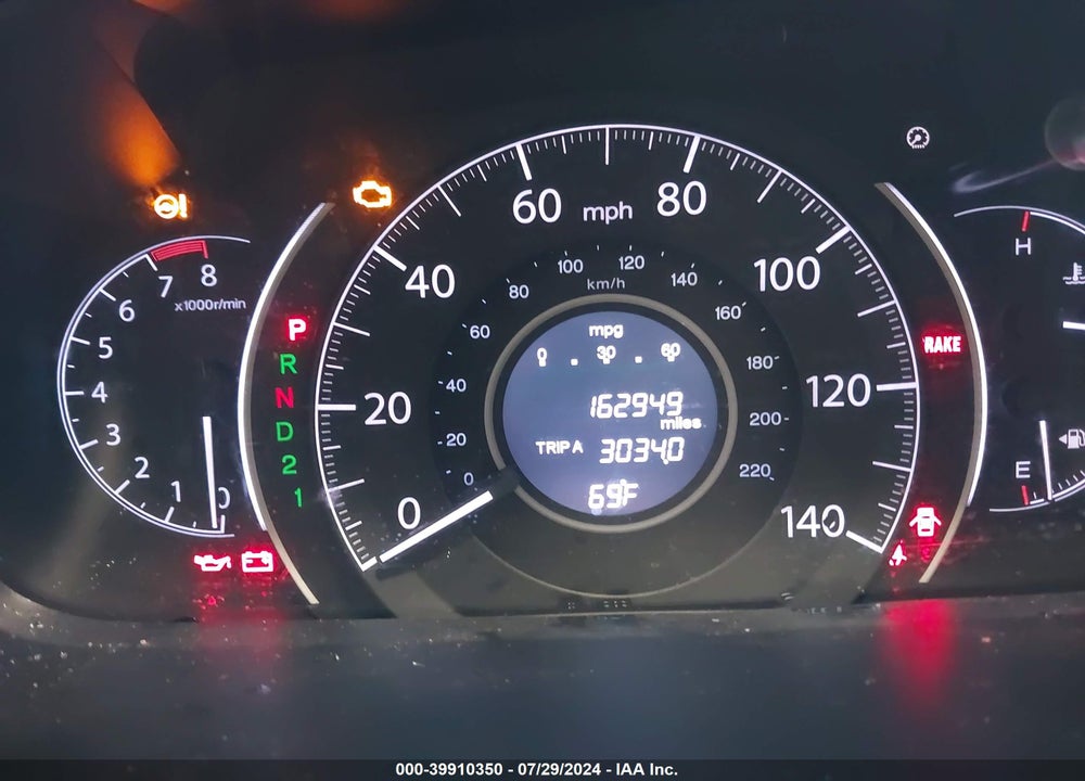 2014 HONDA CR-V EX VIN: 5J6RM3H57EL042369