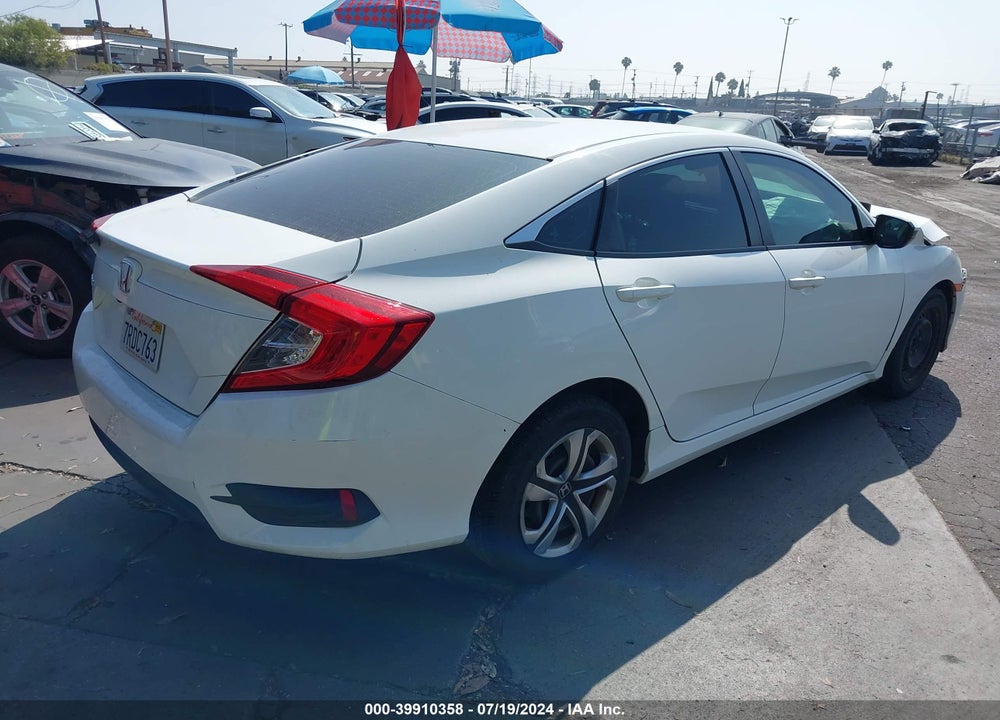2016 HONDA CIVIC LX VIN: 19XFC2E52GE019300