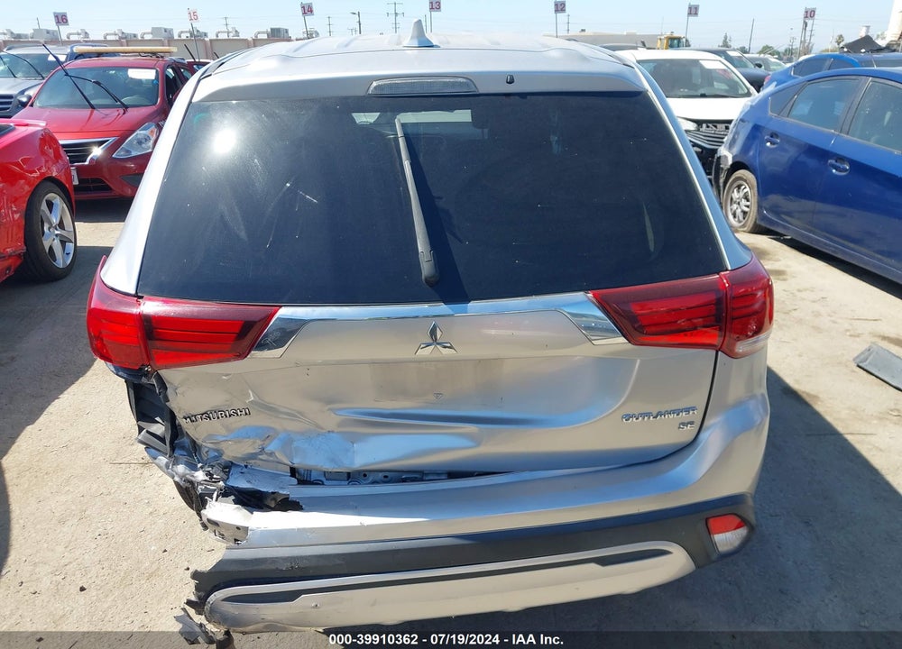 2019 MITSUBISHI OUTLANDER SE VIN: JA4AD3A37KZ046761