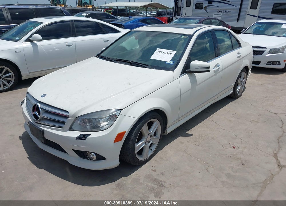 2010 MERCEDES-BENZ C 350 SPORT VIN: WDDGF5GB6AF392133