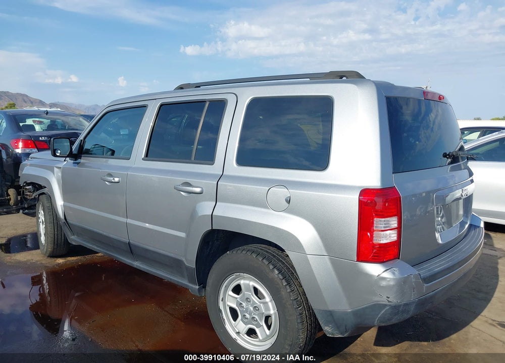 2016 JEEP PATRIOT SPORT VIN: 1C4NJPBA7GD687644