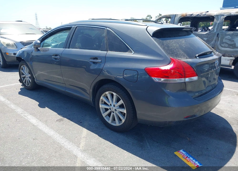 2009 TOYOTA VENZA VIN: 4T3ZE11A39U018944