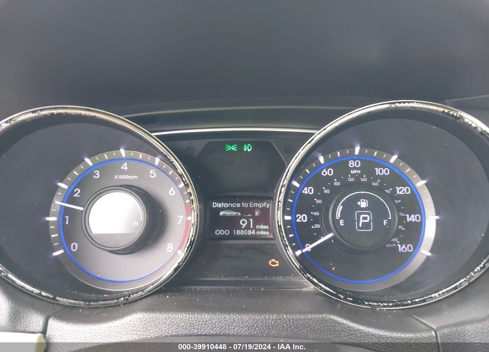 2013 HYUNDAI SONATA VIN: 5NPEB4AC3DH682638