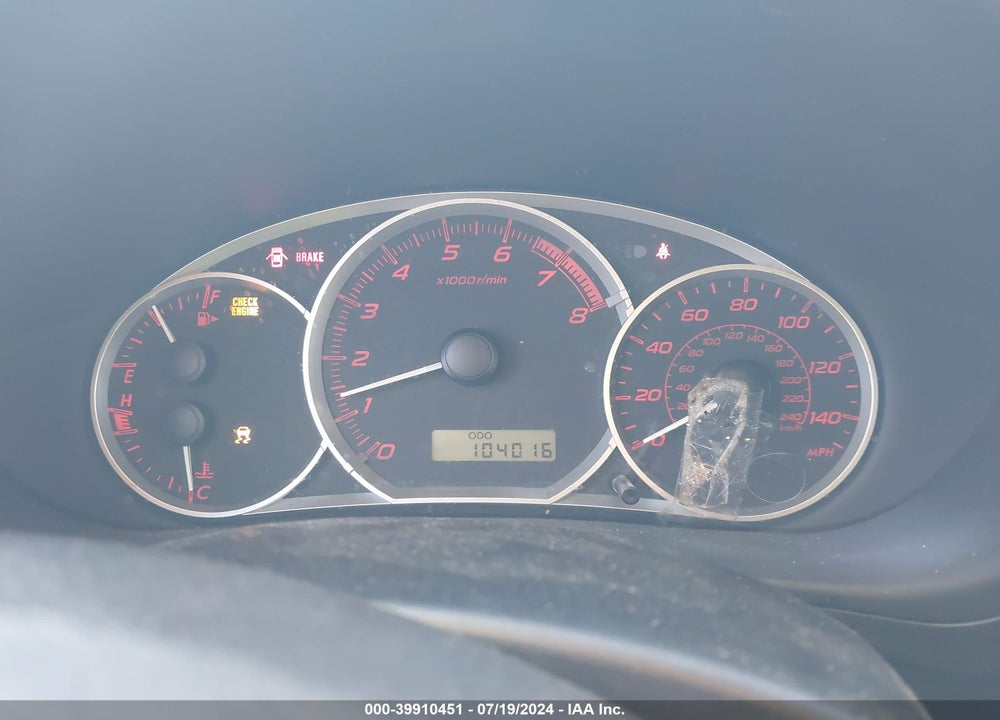 2013 SUBARU IMPREZA WRX PREMIUM VIN: JF1GV7F67DG016218