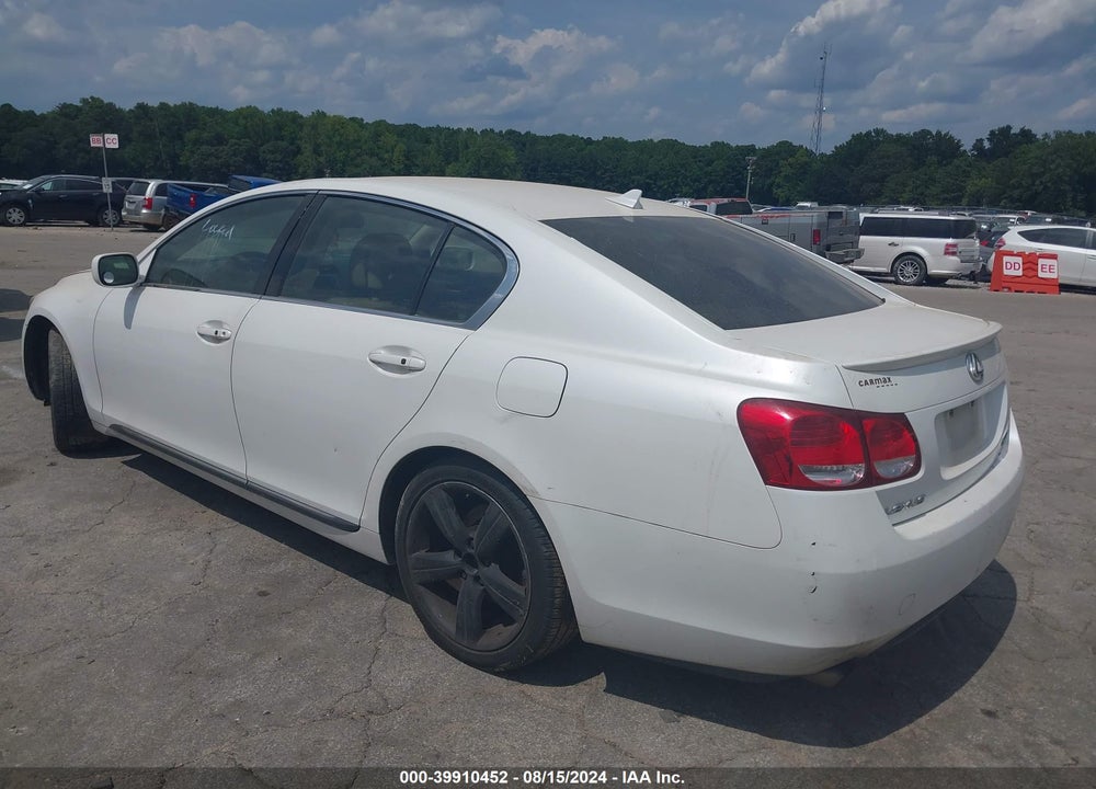 2007 LEXUS GS 350 VIN: JTHBE96S270025059