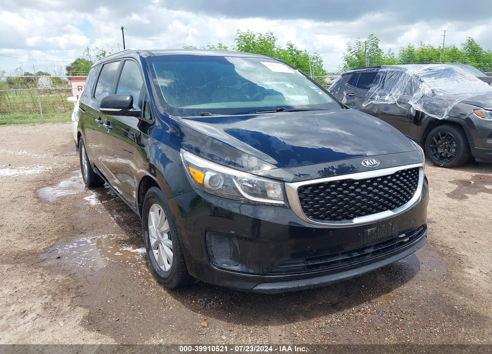 2017 KIA SEDONA LX VIN: KNDMB5C11H6254256