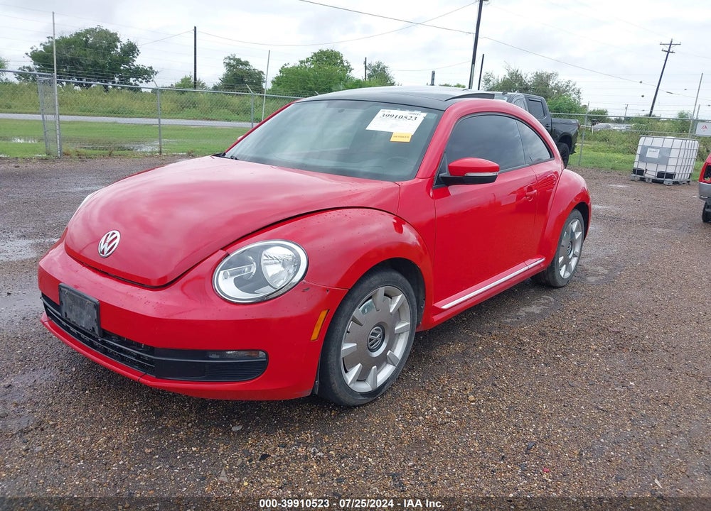 2013 VOLKSWAGEN BEETLE 2.5L VIN: 3VWJP7AT9DM603370