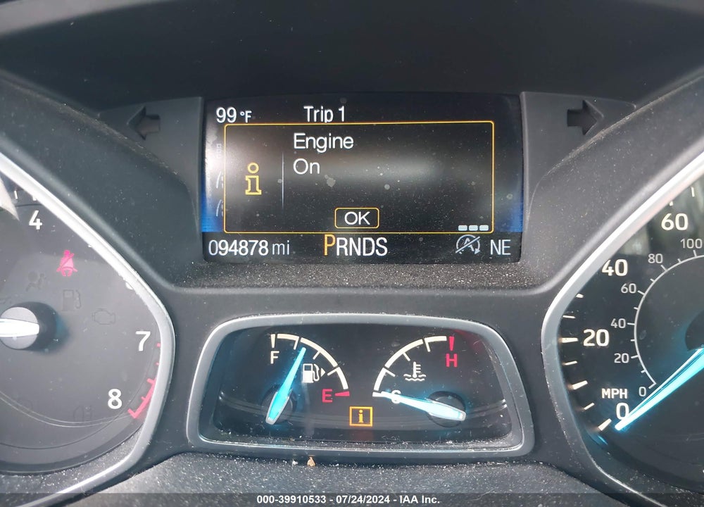 2017 FORD ESCAPE SE VIN: 1FMCU0GDXHUA19620