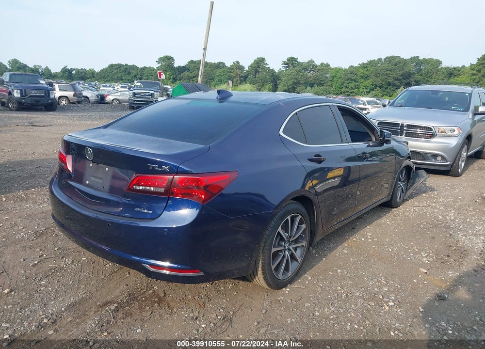 2017 ACURA TLX ADVANCE PACKAGE VIN: 19UUB3F7XHA000306
