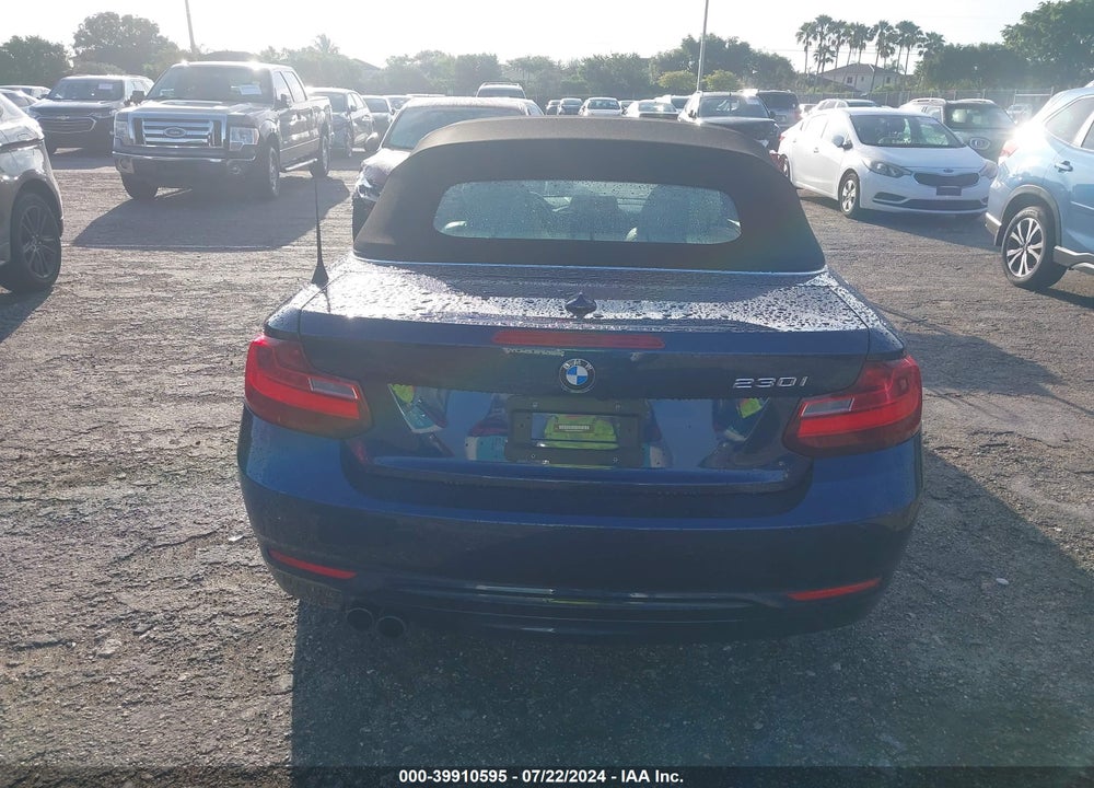 2017 BMW 230I VIN: WBA2K9C52HV646781