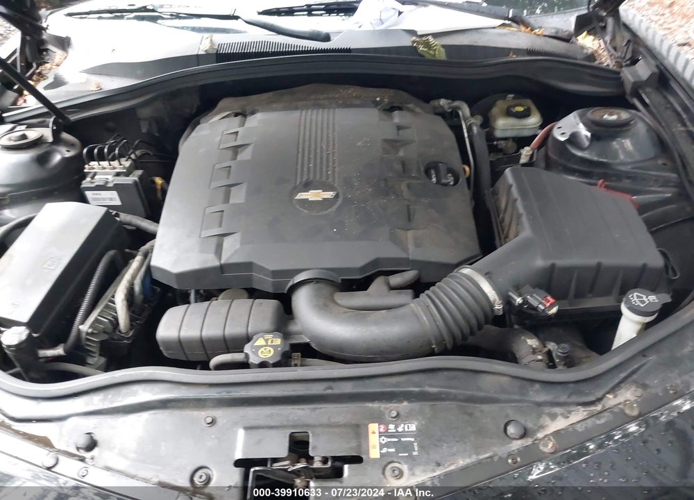 2012 CHEVROLET CAMARO 2LS VIN: 2G1FA1E39C9184910