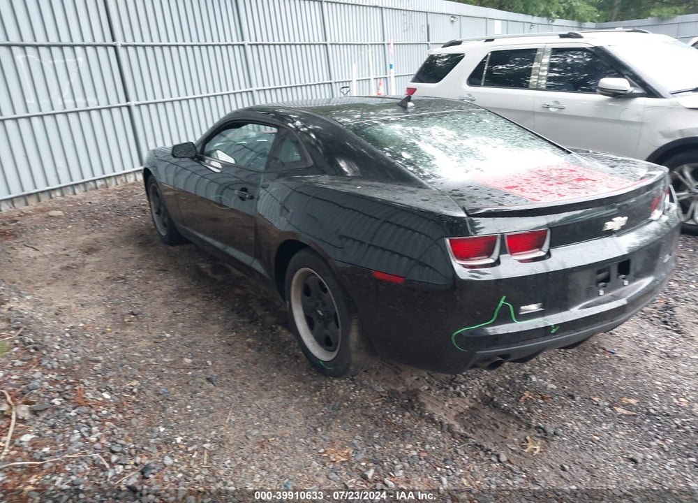 2012 CHEVROLET CAMARO 2LS VIN: 2G1FA1E39C9184910