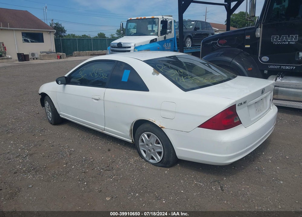 2003 HONDA CIVIC LX VIN: 1HGEM22523L041166