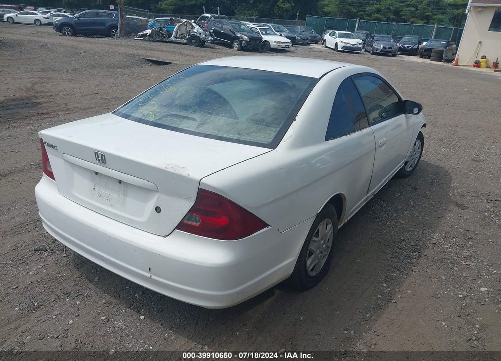2003 HONDA CIVIC LX VIN: 1HGEM22523L041166