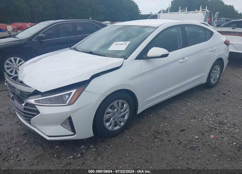 2019 HYUNDAI ELANTRA SE VIN: 5NPD74LF9KH435965