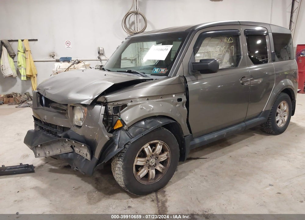 2008 HONDA ELEMENT EX VIN: 5J6YH28788L017447