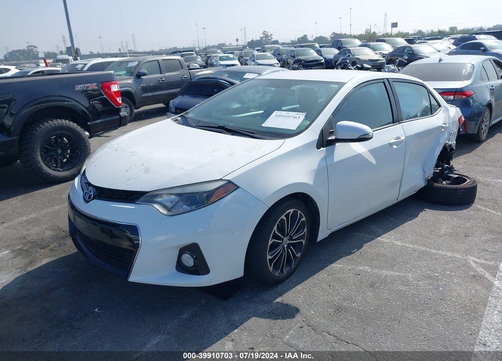 2016 TOYOTA COROLLA VIN: 5YFBURHE1GP530270