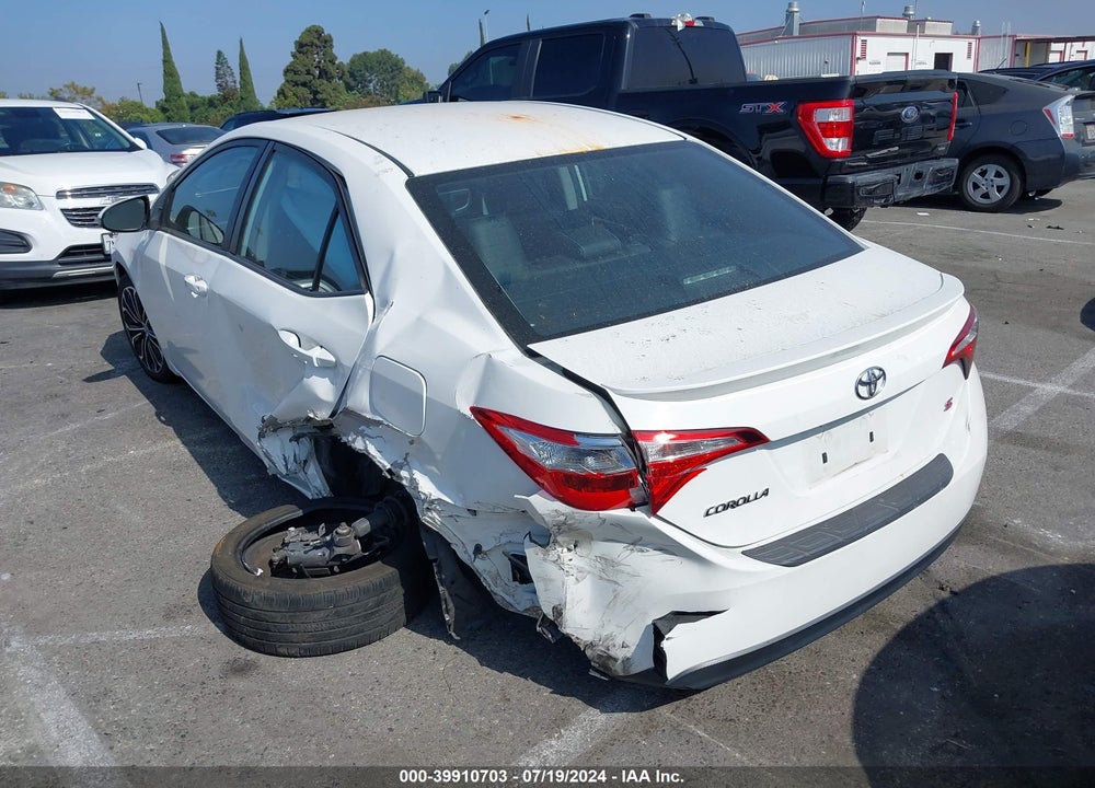 2016 TOYOTA COROLLA VIN: 5YFBURHE1GP530270