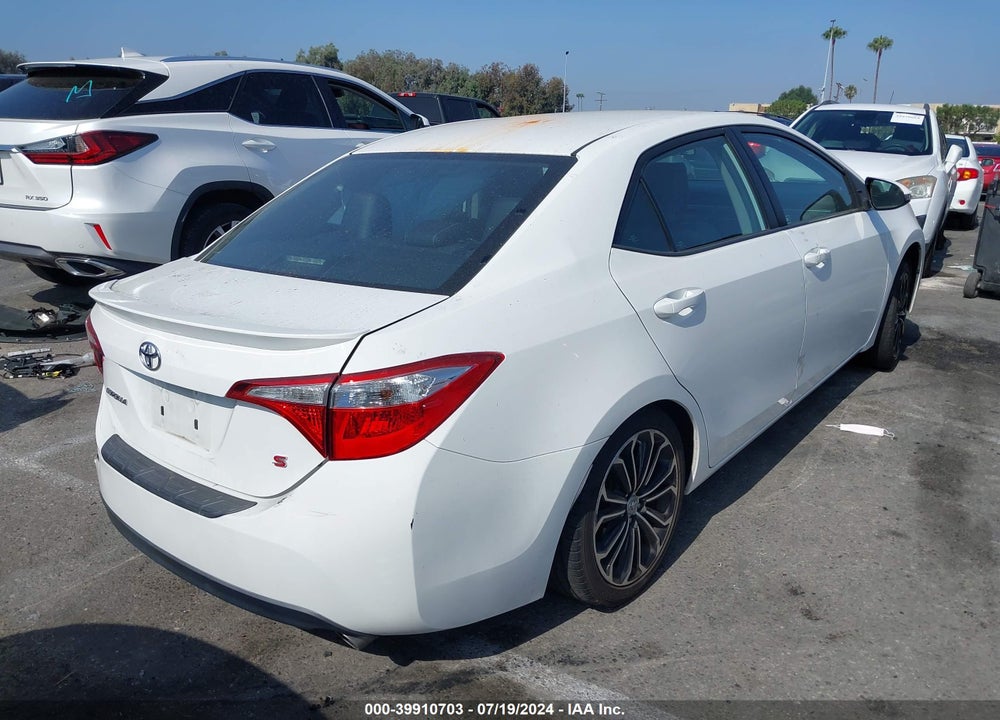 2016 TOYOTA COROLLA VIN: 5YFBURHE1GP530270