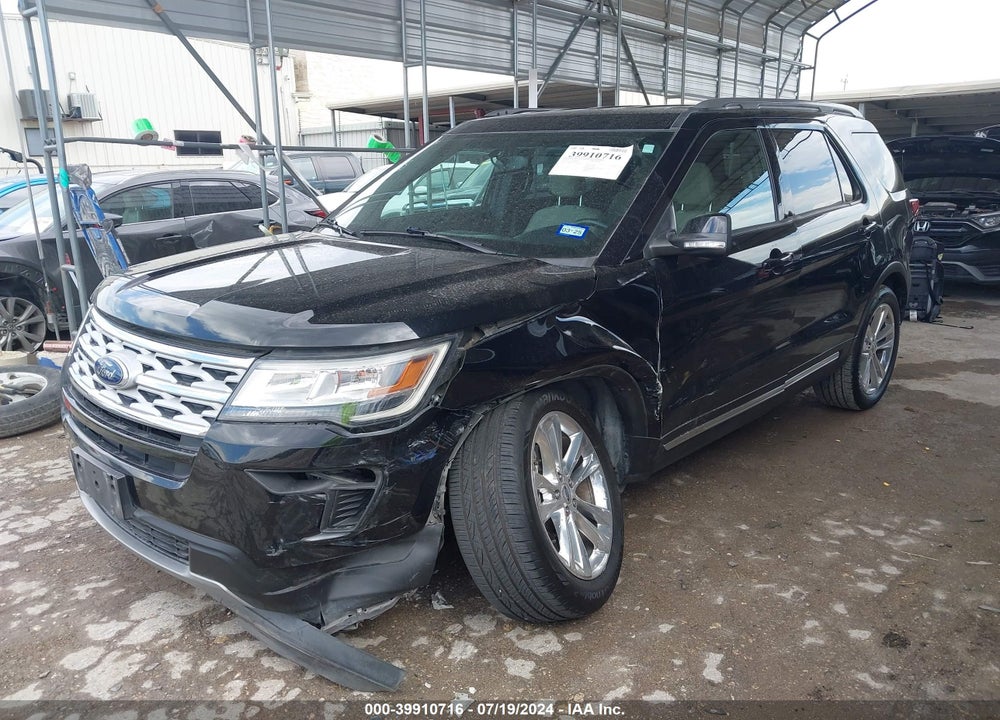 2018 FORD EXPLORER XLT VIN: 1FM5K7D86JGC92959