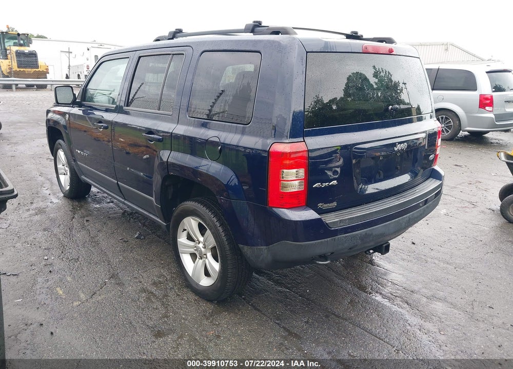 2014 JEEP PATRIOT LATITUDE VIN: 1C4NJRFB6ED725618