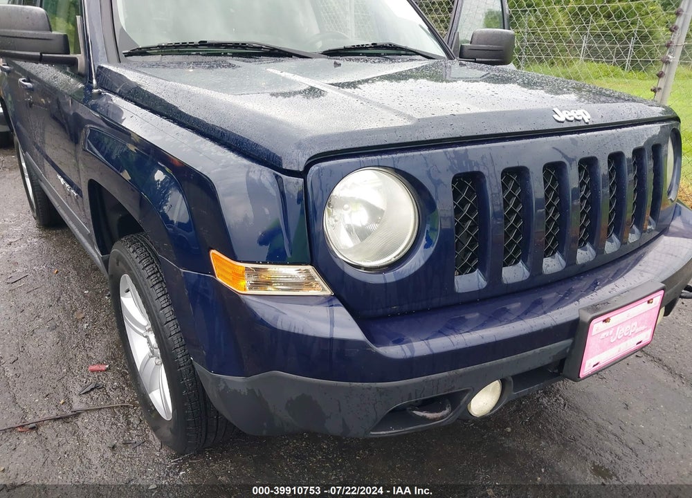 2014 JEEP PATRIOT LATITUDE VIN: 1C4NJRFB6ED725618