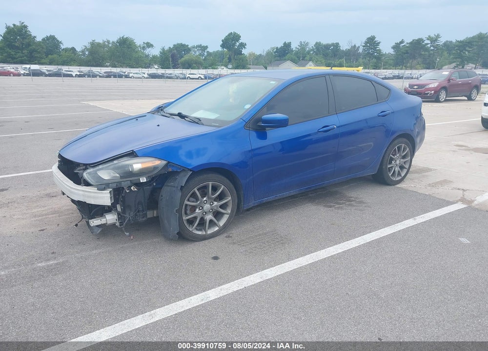 2014 DODGE DART SXT VIN: 1C3CDFBB1ED857810