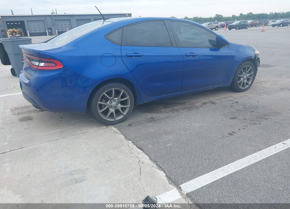 2014 DODGE DART SXT VIN: 1C3CDFBB1ED857810