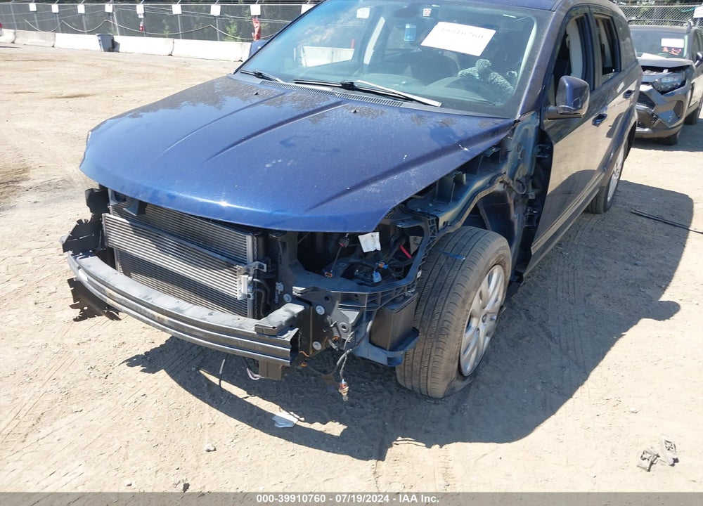 2019 DODGE JOURNEY SE VIN: 3C4PDCBB7KT857120