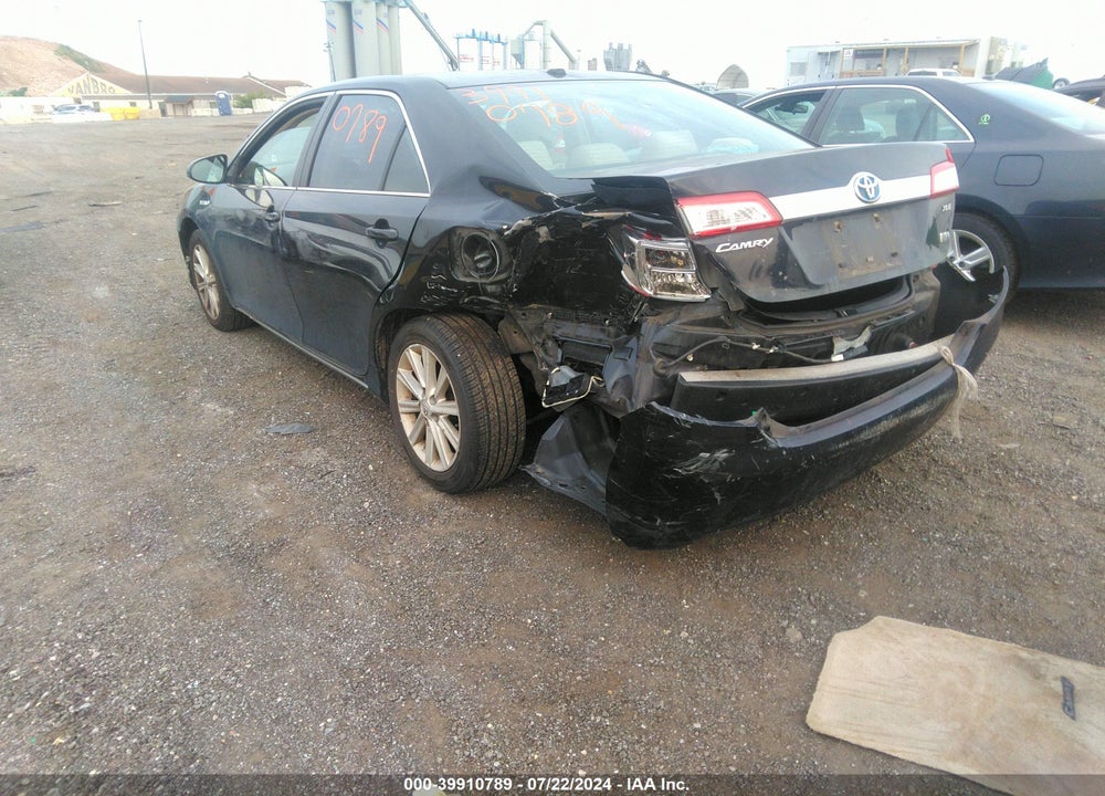 2012 TOYOTA CAMRY HYBRID XLE VIN: 4T1BD1FK9CU040226