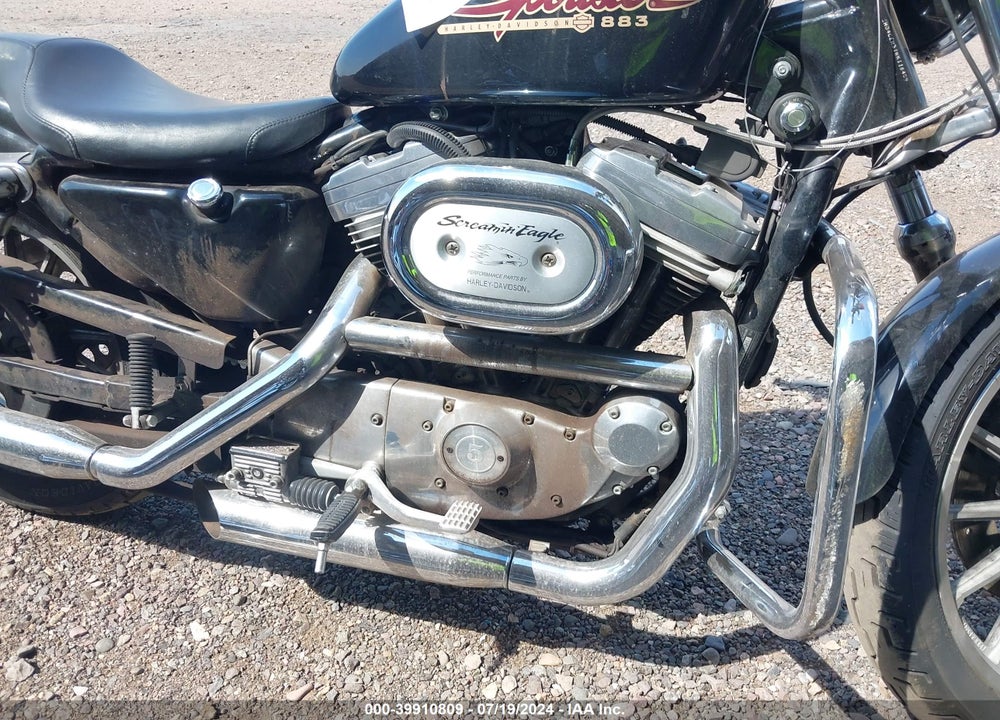 1998 HARLEY-DAVIDSON XL883 HUGGER VIN: 1HD4CEM31WK116409