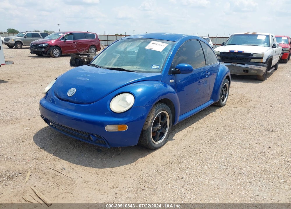 2002 VOLKSWAGEN NEW BEETLE GLS VIN: 3VWCK21C22M458406