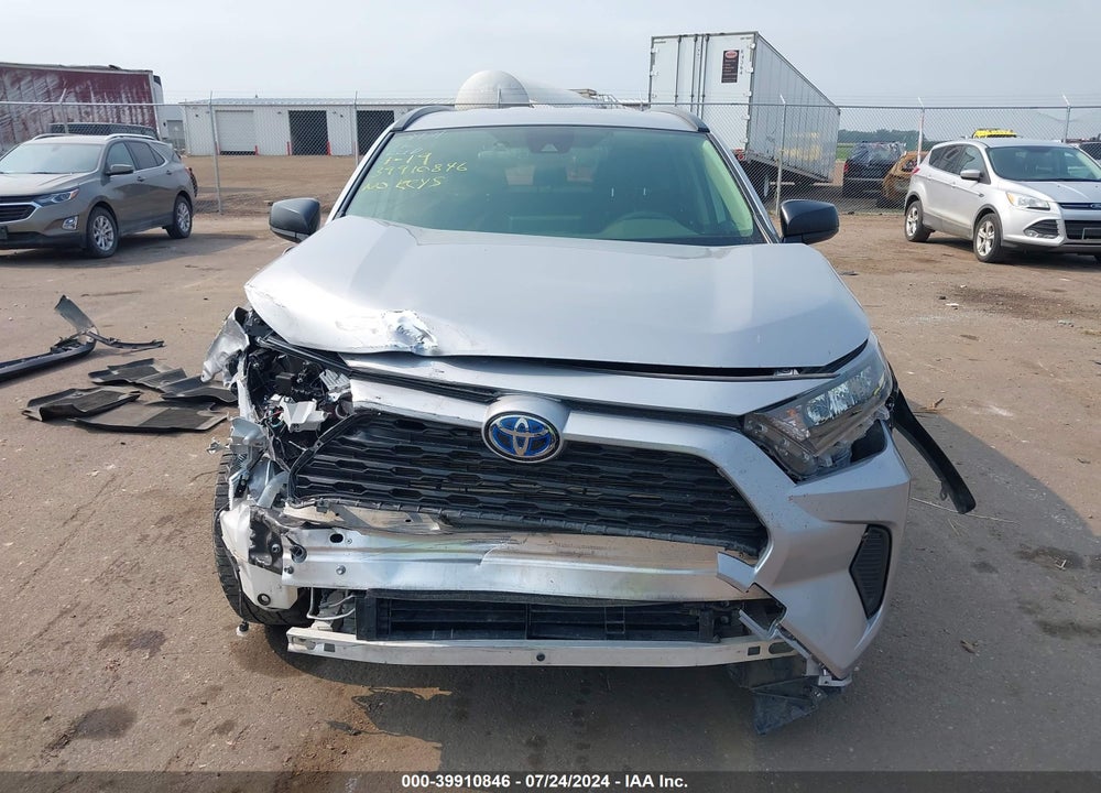 2021 TOYOTA RAV4 HYBRID LE VIN: JTMLWRFV9MD126102