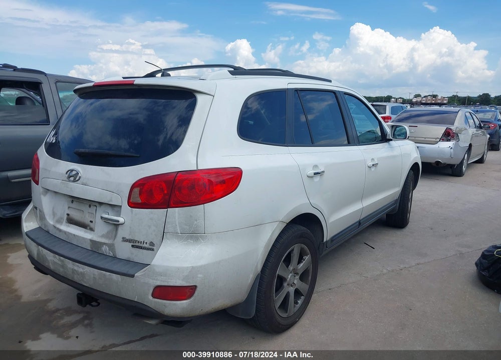 2007 HYUNDAI SANTA FE LIMITED/SE VIN: 5NMSH73E37H049799