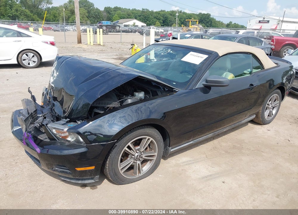 2010 FORD MUSTANG V6/V6 PREMIUM VIN: 1ZVBP8EN2A5127826