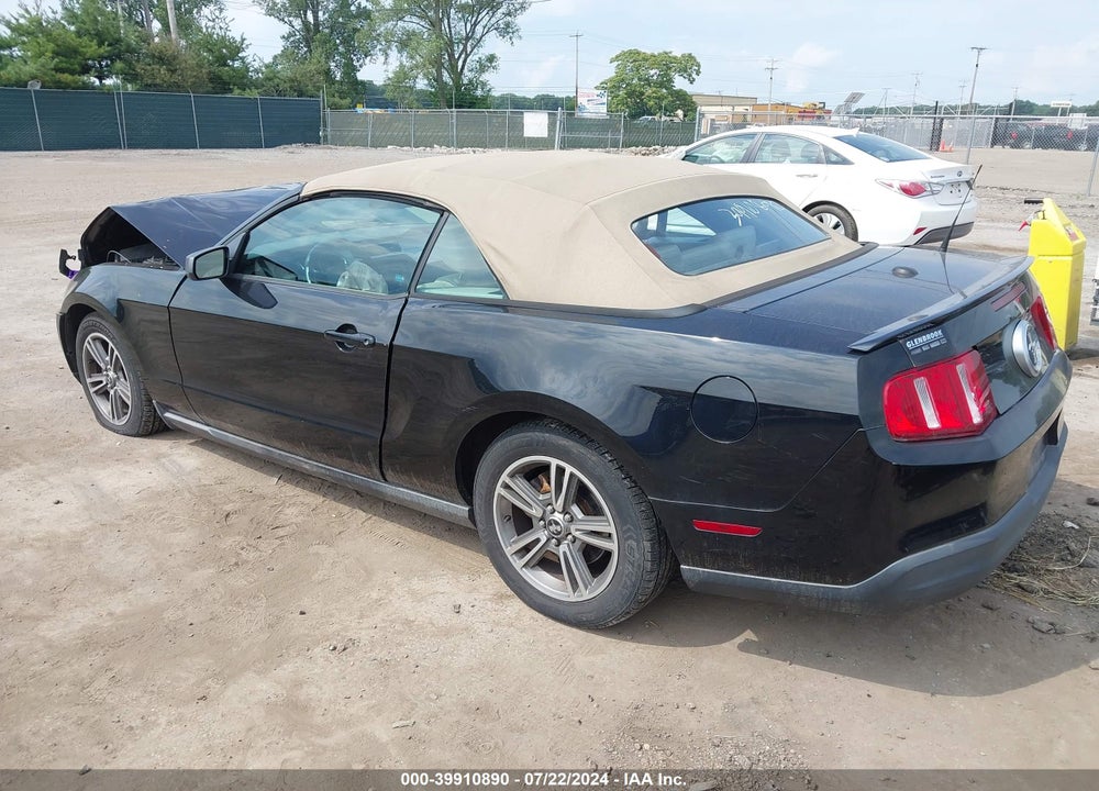 2010 FORD MUSTANG V6/V6 PREMIUM VIN: 1ZVBP8EN2A5127826
