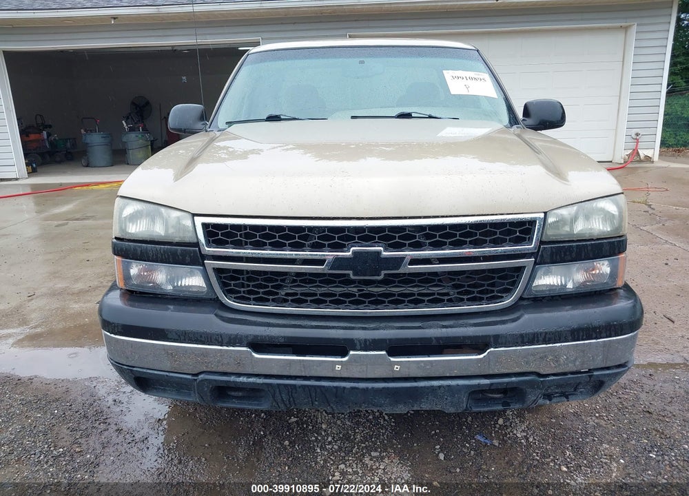 2006 CHEVROLET SILVERADO 1500 WORK TRUCK VIN: 1GCEK19V06Z204144
