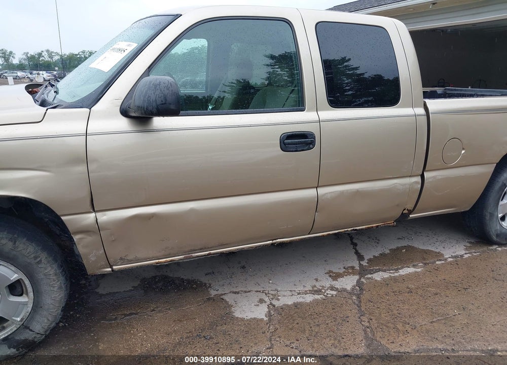 2006 CHEVROLET SILVERADO 1500 WORK TRUCK VIN: 1GCEK19V06Z204144