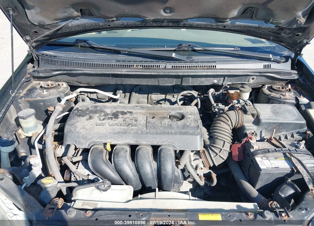 2008 TOYOTA COROLLA LE VIN: 2T1BR32EX8C906747