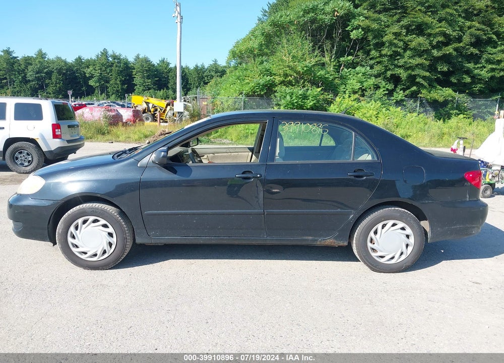 2008 TOYOTA COROLLA LE VIN: 2T1BR32EX8C906747
