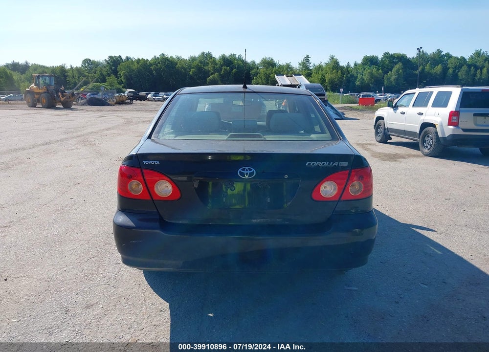 2008 TOYOTA COROLLA LE VIN: 2T1BR32EX8C906747