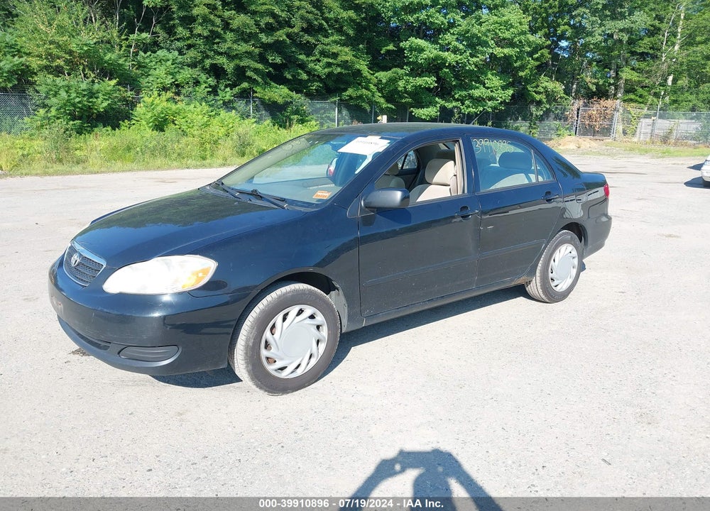 2008 TOYOTA COROLLA LE VIN: 2T1BR32EX8C906747