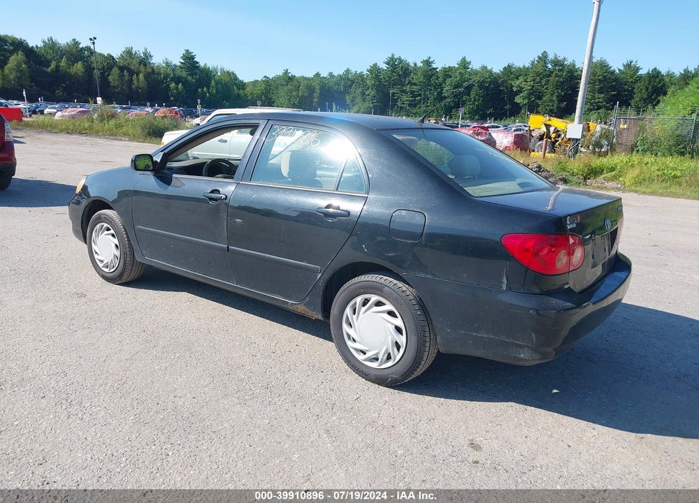 2008 TOYOTA COROLLA LE VIN: 2T1BR32EX8C906747
