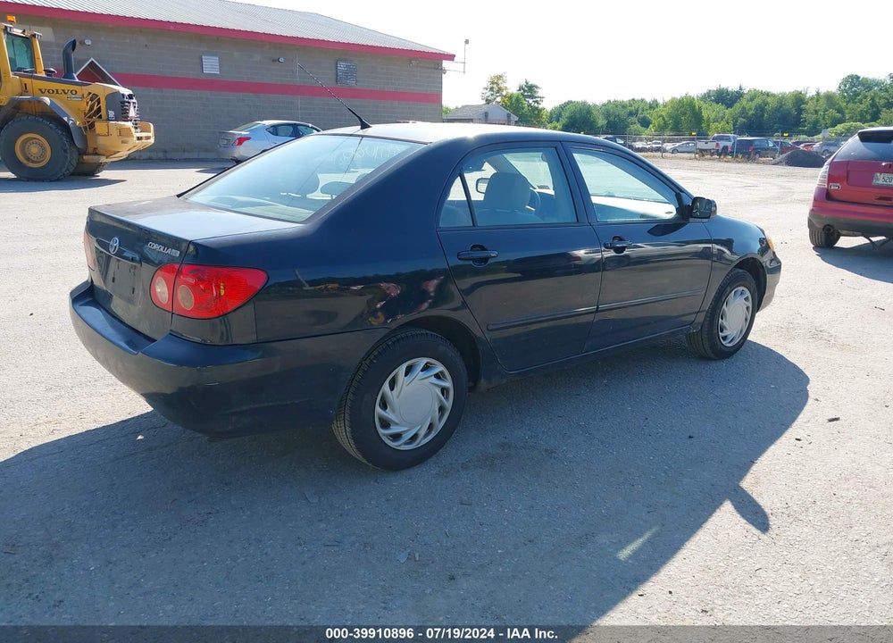 2008 TOYOTA COROLLA LE VIN: 2T1BR32EX8C906747